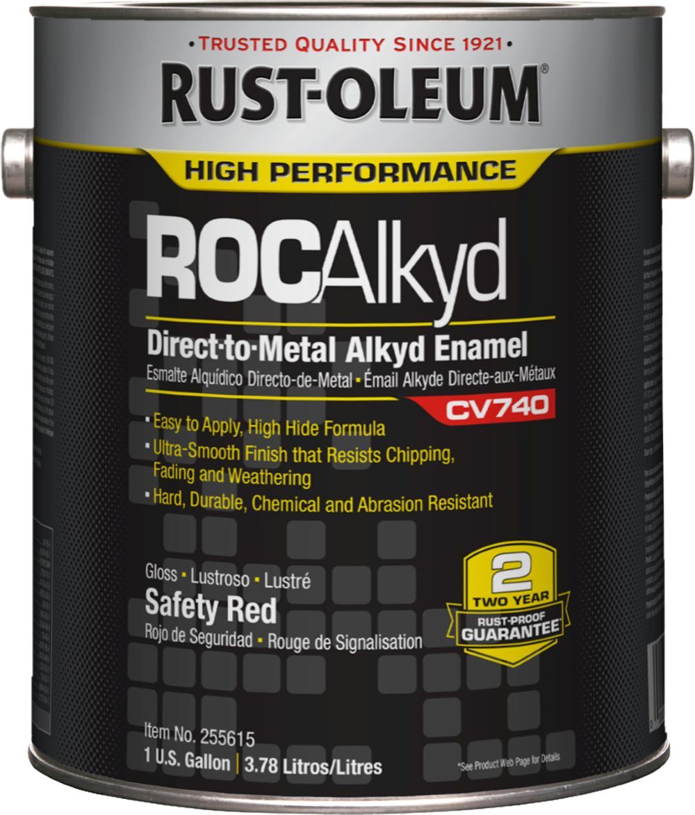Rust-Oleum&reg; Commercial CV 740 System 100 VOC DTM Alkyd Enamel - Safety Red